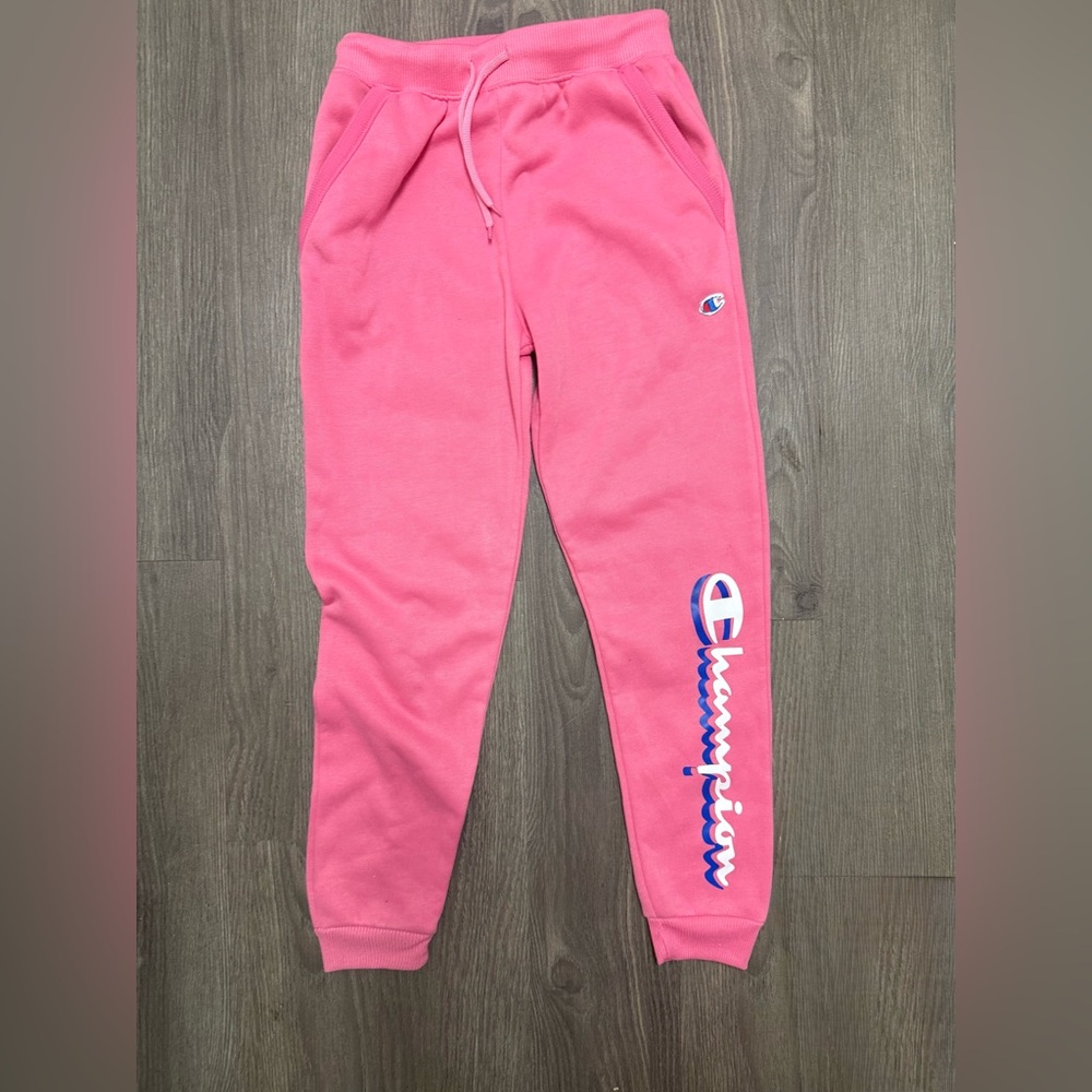 Champion Kids Bright Pink Sweatpants